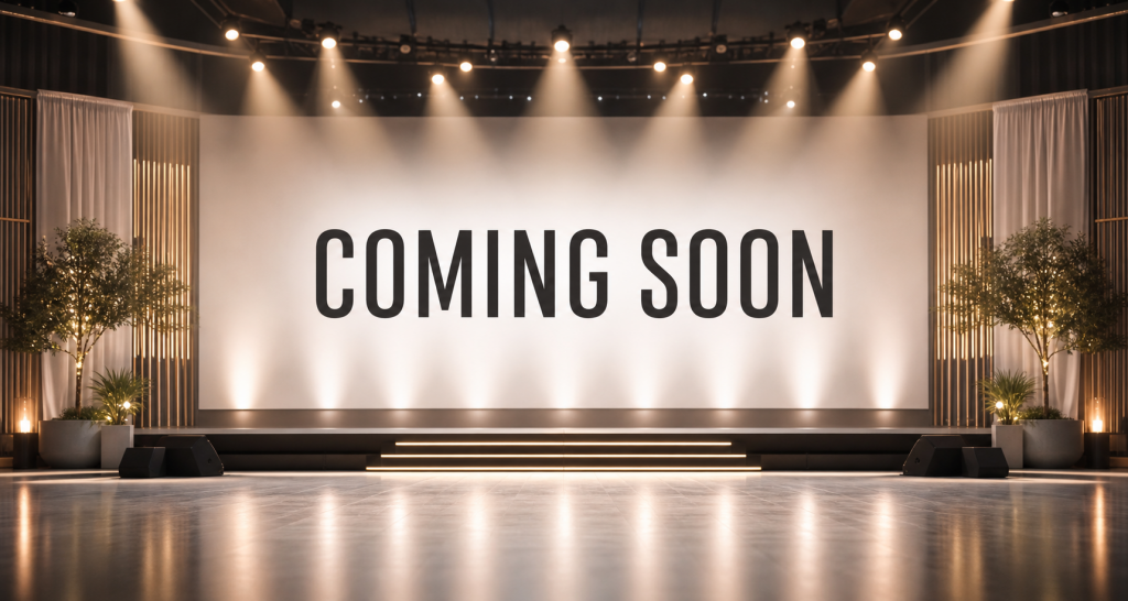 Coming soon placeholder image for Breakthrough Entertainment SA performer pages